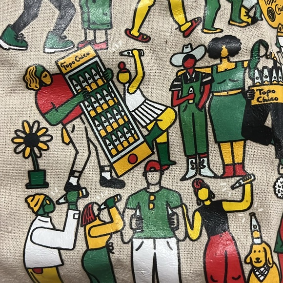 Topo Chico Tote Bag with Topo Chico Koozie - Picture 2 of 3